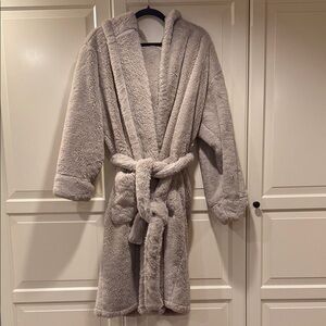 Pottery Barn Plush Hooded Robe